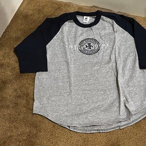 3/4 sleeve jersey-type mens NYS Academy of Fire Science shirt